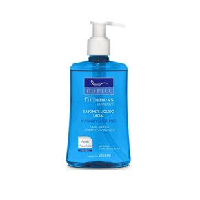 02 sabonete facial nupill acido hialuronico 200ml
