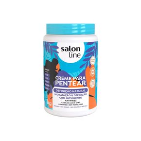 02 creme para pentear salon line definicao natural 1kg