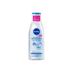 01 agua micelar nivea refrescante 200ml