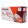 01 luvas de vinil vabene tam m 100 uni