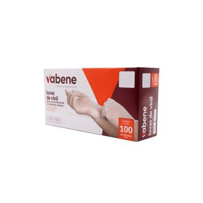 01 luvas de vinil vabene tam gg 100 uni