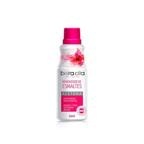 02 removedor de esmaltes acetona beira alta 90ml