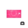 02 luvas super max nitrilica rosa tam m 100 uni