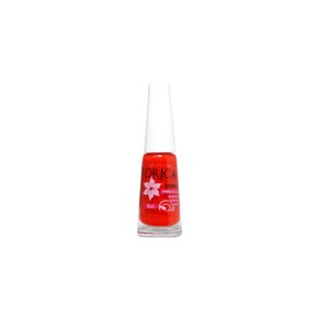 02 esmalte drica vermelho claro cremoso 8ml