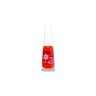 02 esmalte drica vermelho claro cremoso 8ml
